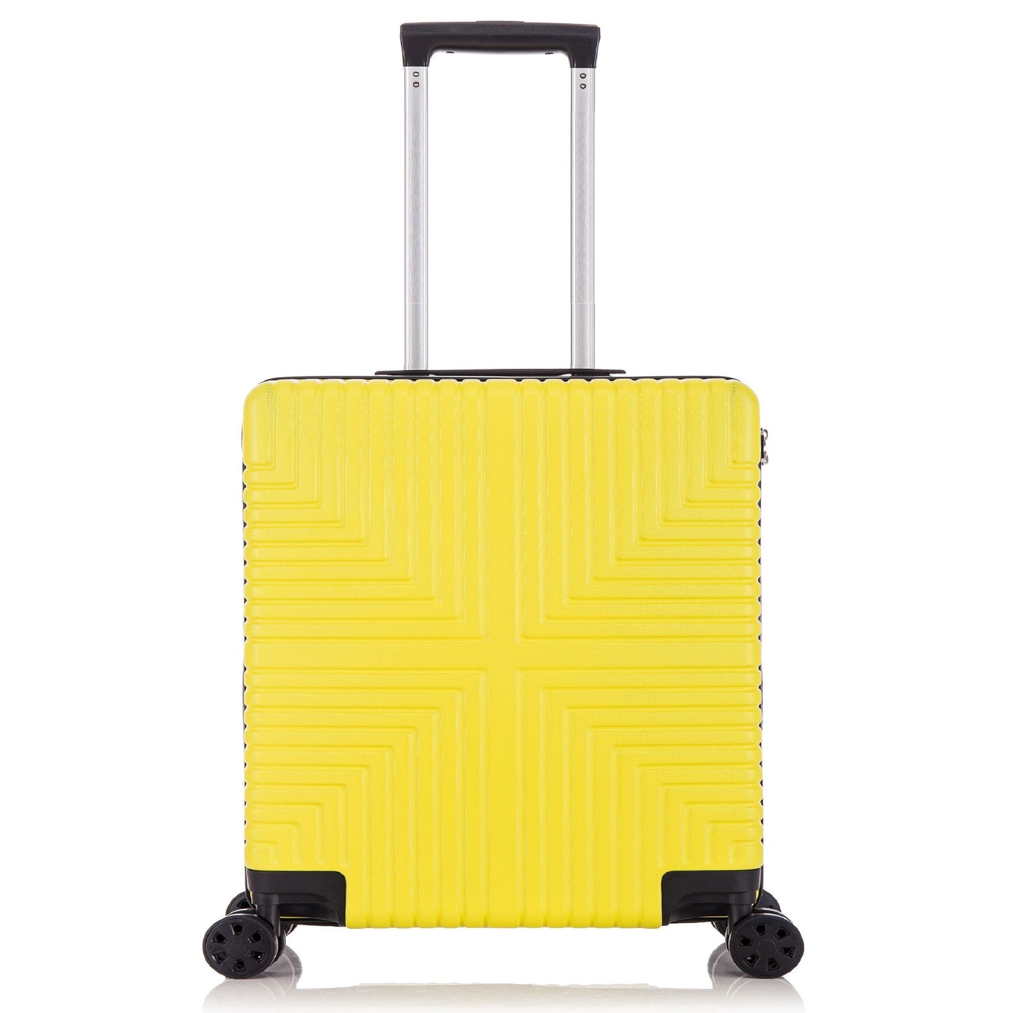 Niovx EasyJet Underseat Bag - 4 Wheel Hard Shell - Fits Carryon 45x36x20 cm - ABS30 Yellow