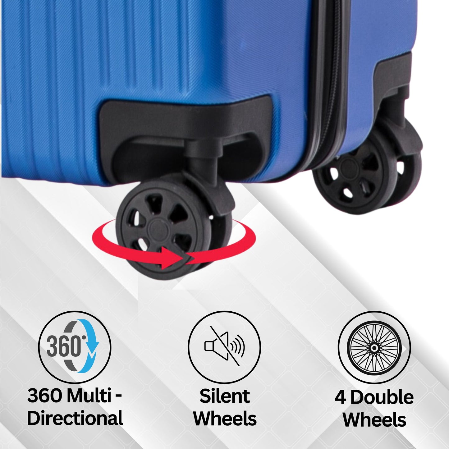 EasyJet 45x36x20 Underseat ABS-30 Blue