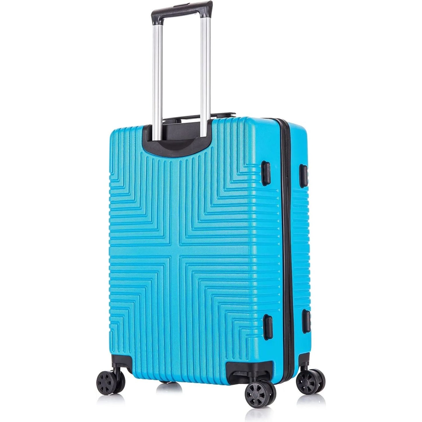 Niovx Extra Large Suitcase - Lightweight Hard Shell 4 Wheel - ABS30 Blue - Clearance Starlite