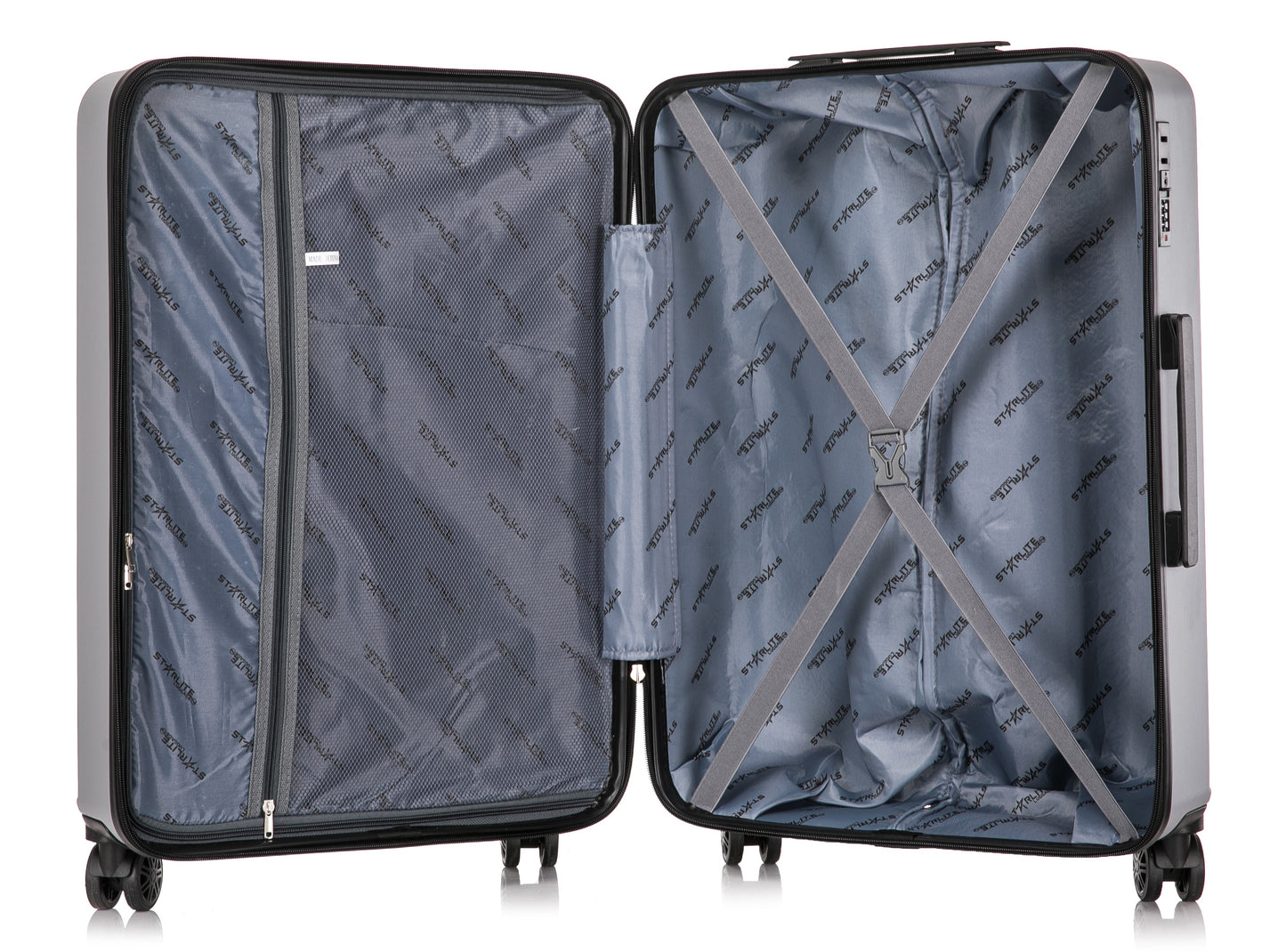 Silver Cabin Suitcase #Easyjet Max Open