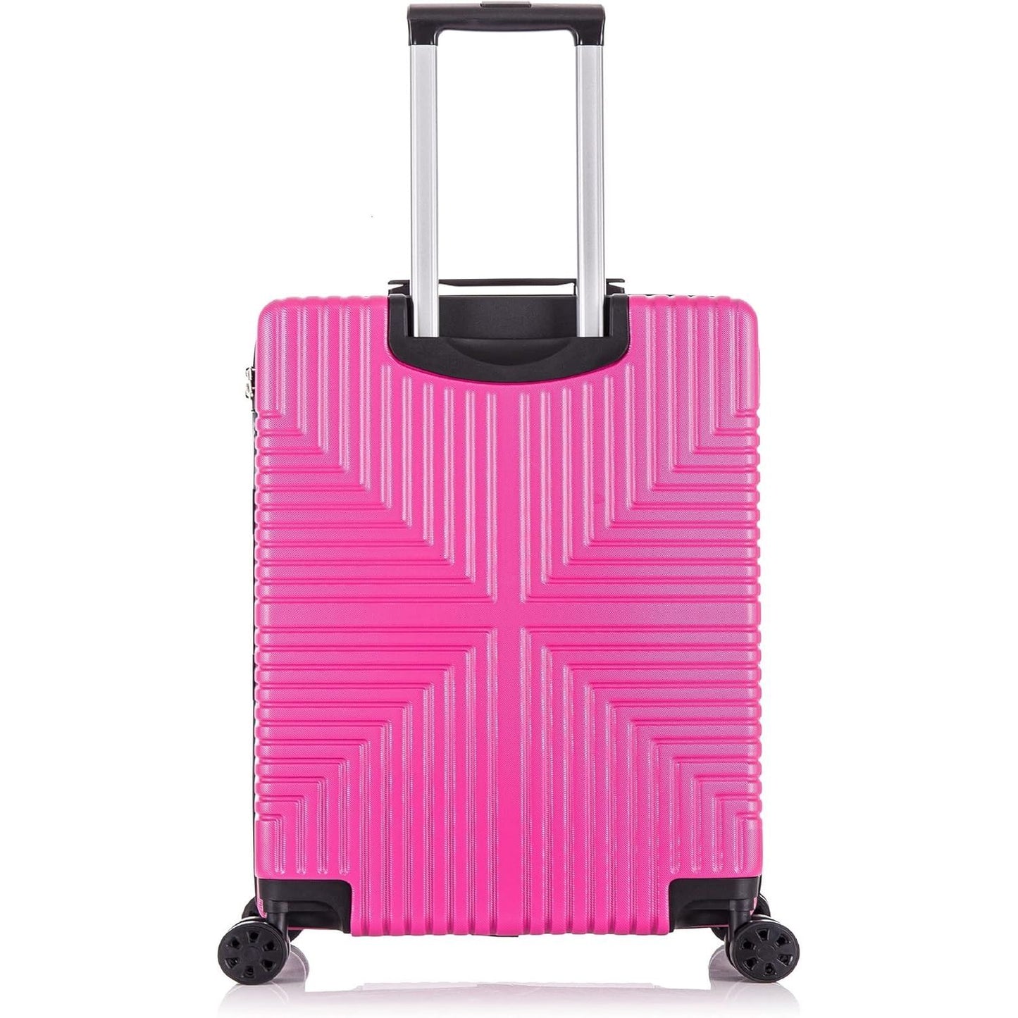 Cabin Pink Hard Shell Suitcase Back