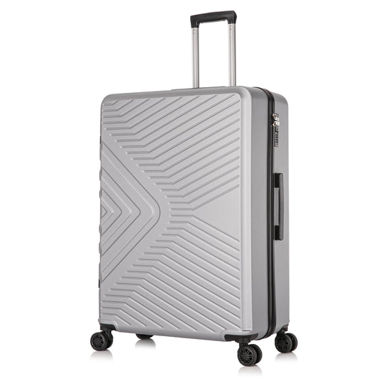 Silver Medium Suitcase
