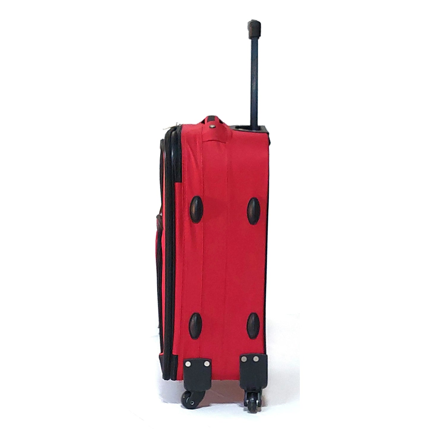 Carry on 4 Wheel Suitcase - Red Starlite