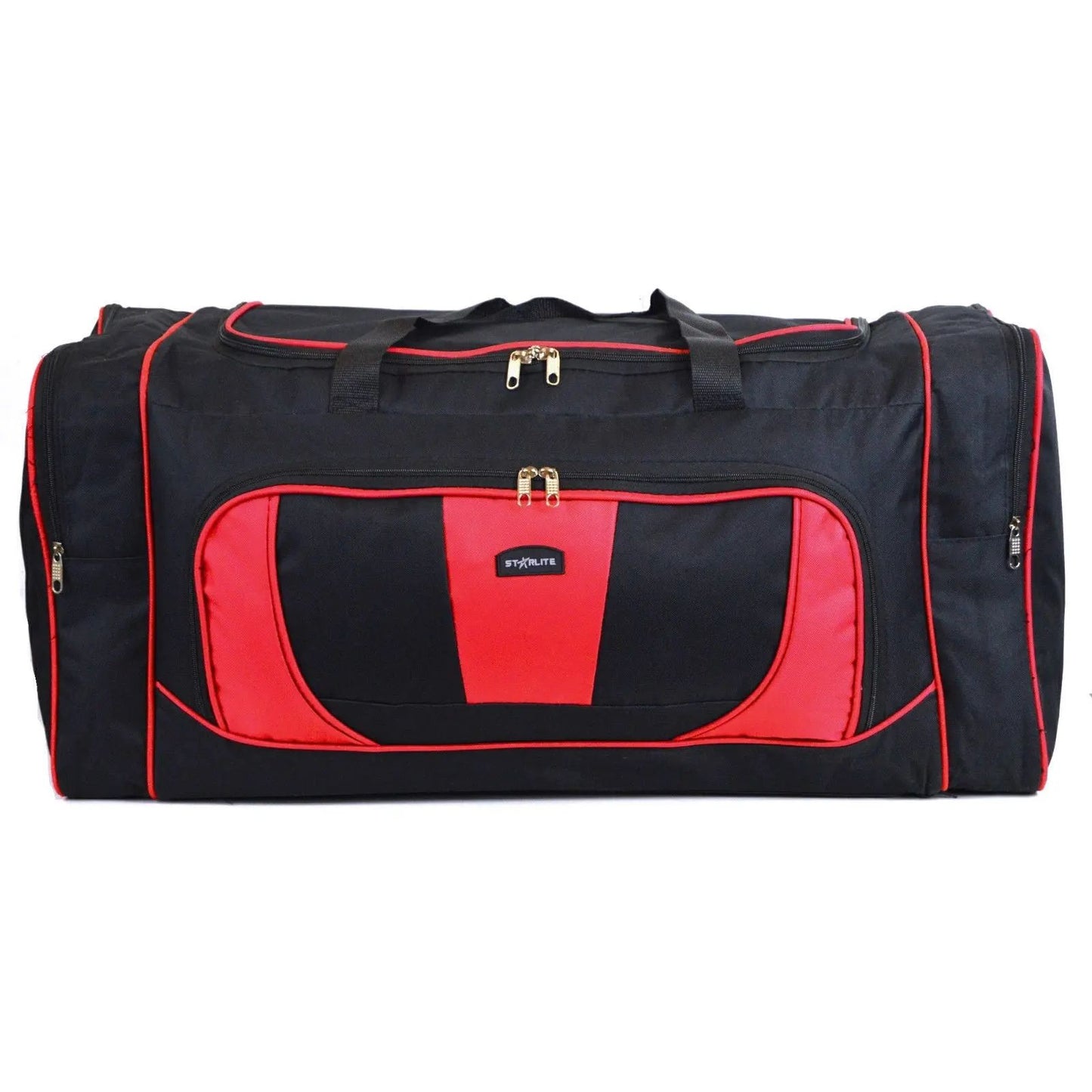 Black & Red Extra Large Holdall Duffle Bags