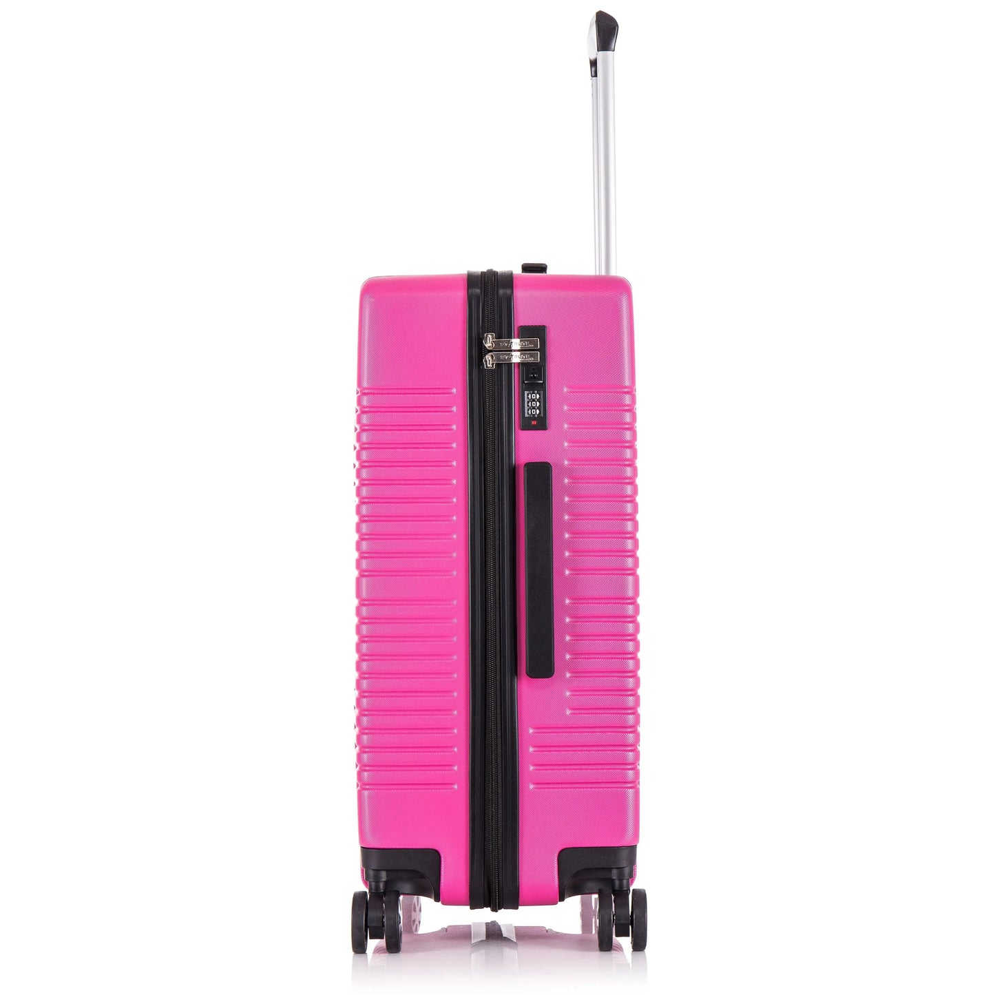 ABS30 hard shell suitcase in pink lock