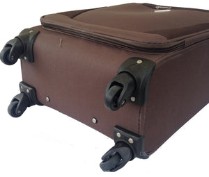RL-501 4 Wheel Suitcase Brown