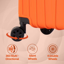 Load image into Gallery viewer, Large Hard Shell Suitcase ABS101 - Orange
