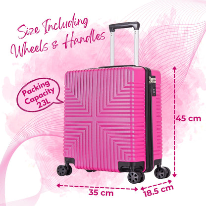 EasyJet 45x36x20 Underseat ABS-30 Pink