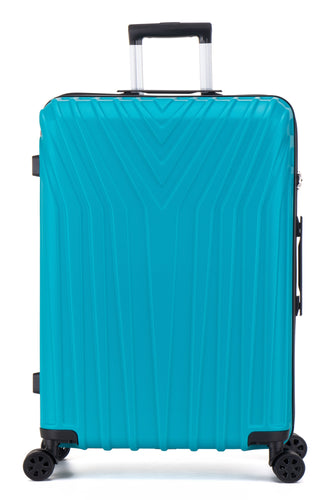 Large Hard Shell Suitcase ABS101 - Aqua