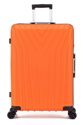 Large Hard Shell Suitcase ABS101 - Orange