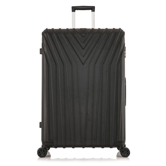 Large Hard Shell Suitcase ABS101 - Black