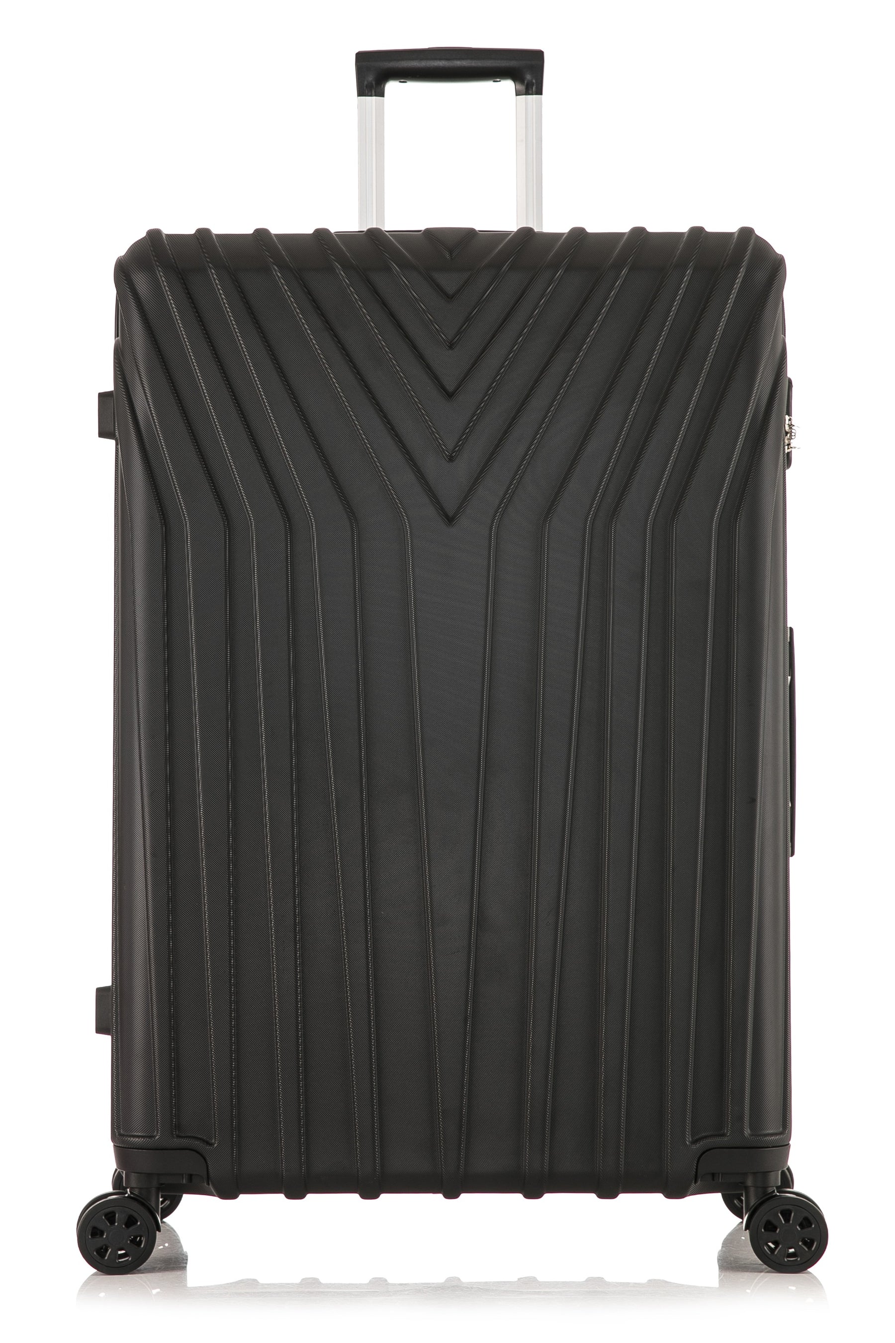 Large Hard Shell Suitcase ABS101 - Black