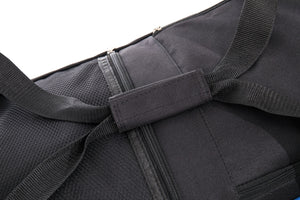 36" XL Wheeled Holdall Black With Red
