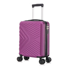 Storixx EasyJet Underseat Bag - 4 Wheel Hard Shell - Fits Carryon 45x36x20 cm - ABS147 - Purple Starlite Luggage