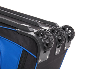 30" Wheeled Holdall Black With Blue