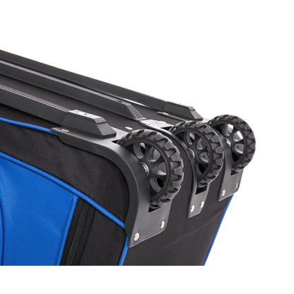 36" XL Wheeled Holdall Black With Blue