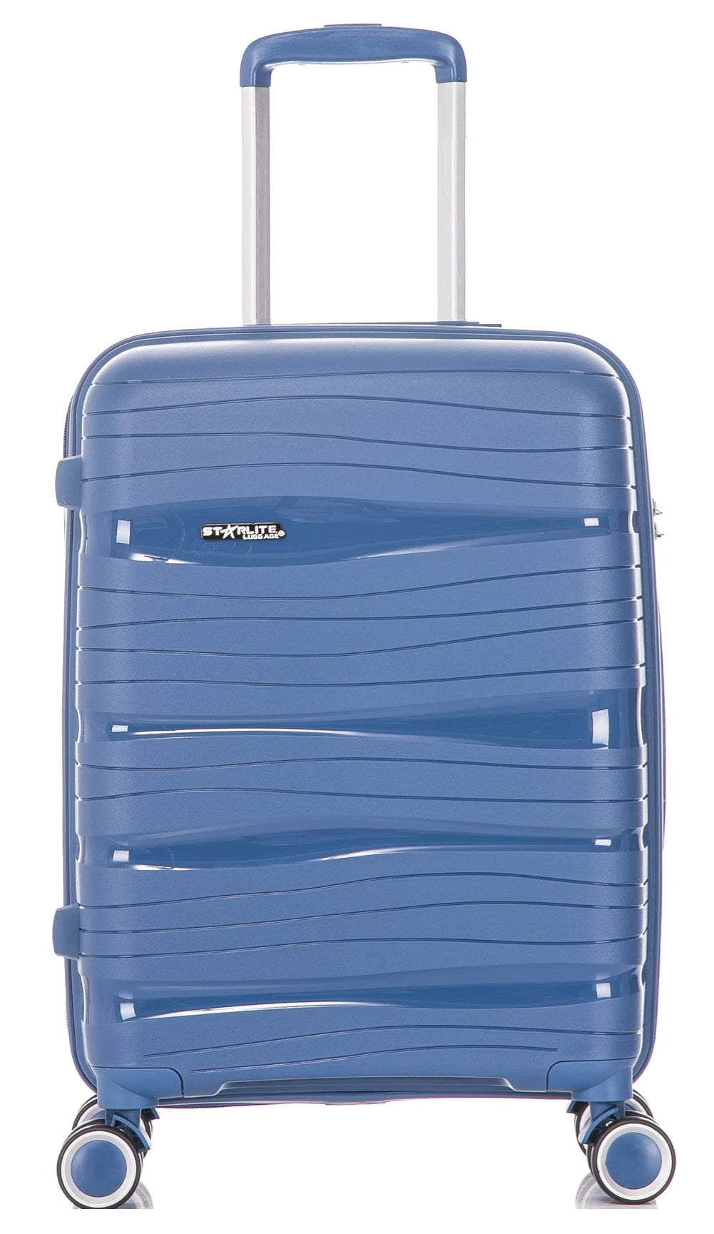 Blue Cabin Suitcase Crack Resistant