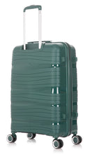 Load image into Gallery viewer, Green Cabin Suitcase Crack Resistant