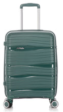 Load image into Gallery viewer, Green Cabin Suitcase Crack Resistant