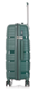 Green Cabin Suitcase Crack Resistant