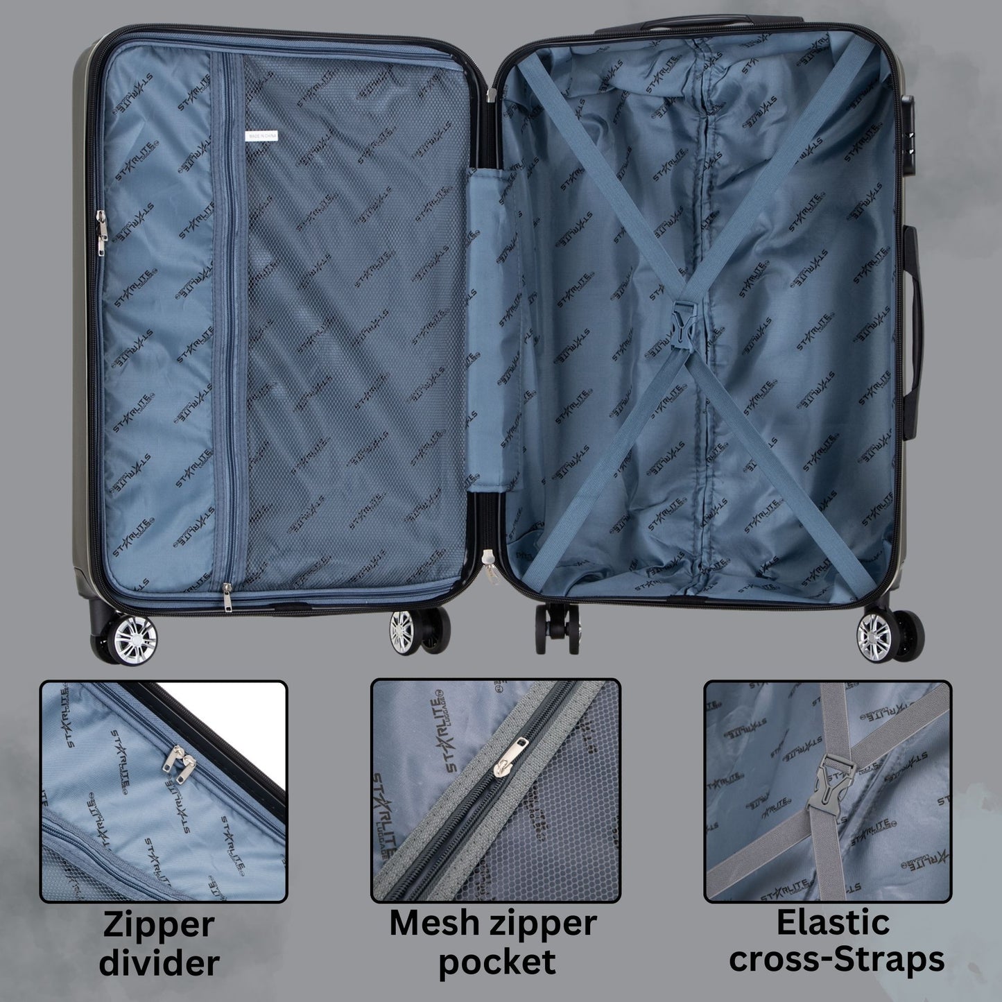 Large ABS27 Black open