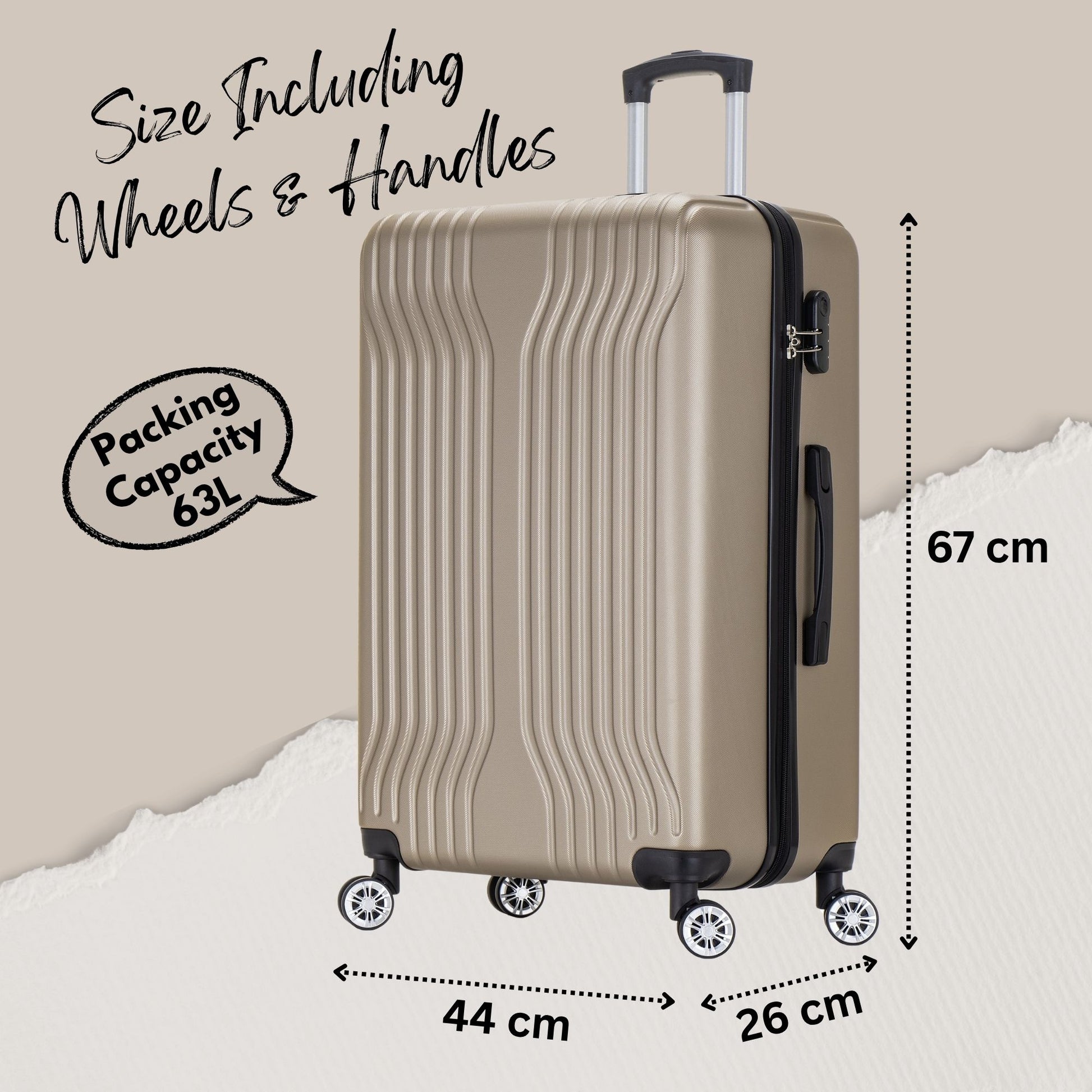 Medium Size ABS25 Gold