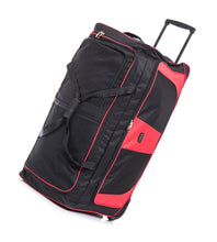 Load image into Gallery viewer, 36&quot; XL Wheeled Holdall Black With Red