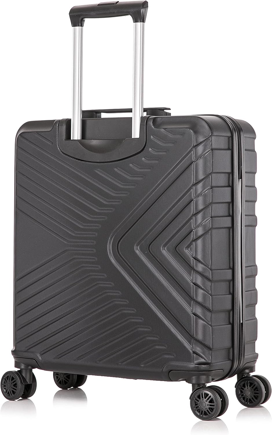 Cabin Suitcase Hard Shell Black Easyjet 56x45x25cm Back