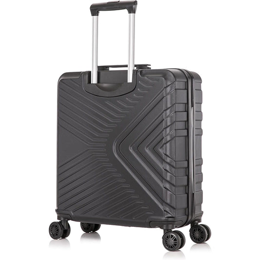 Cabin Suitcase Hard Shell Black Easyjet 56x45x25cm Back