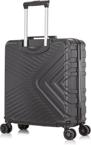 Cabin Suitcase Hard Shell Black Easyjet 56x45x25cm Back