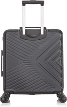 Load image into Gallery viewer, Cabin Suitcase Hard Shell Black EasyJet 56x45x25cm Back