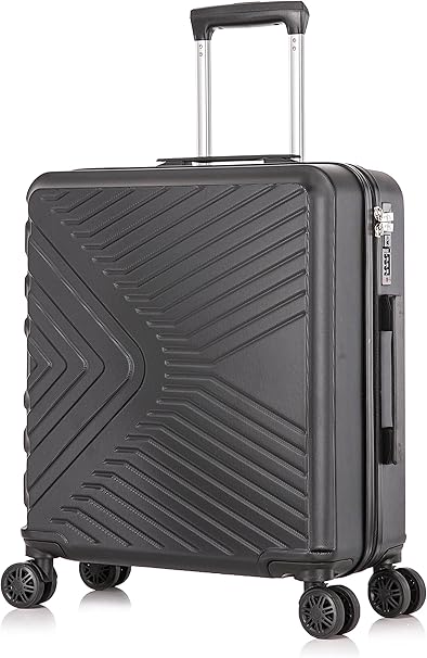 Cabin Suitcase Hard Shell Black Easyjet 56x45x25cm
