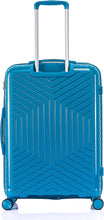 Load image into Gallery viewer, Blue Large Suitcase Back