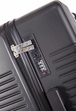 Load image into Gallery viewer, Black Medium Suitcase TSA