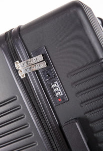 Black Medium Suitcase TSA