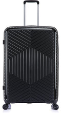 Load image into Gallery viewer, Large Black Hard Shell Suitcase