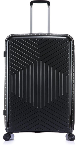 Large Black Hard Shell Suitcase