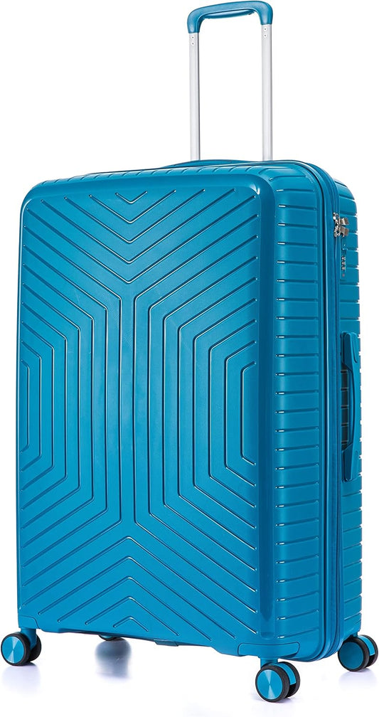 Blue Medium Suitcase