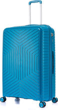 Load image into Gallery viewer, Blue Large Suitcase Front