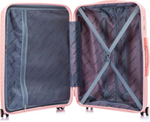 Load image into Gallery viewer, Pink Medium Suitcase Open