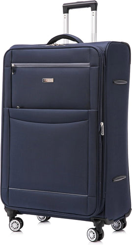 Medium Lightweight Spinner Suitcase DK-08 Navy 2.55KG