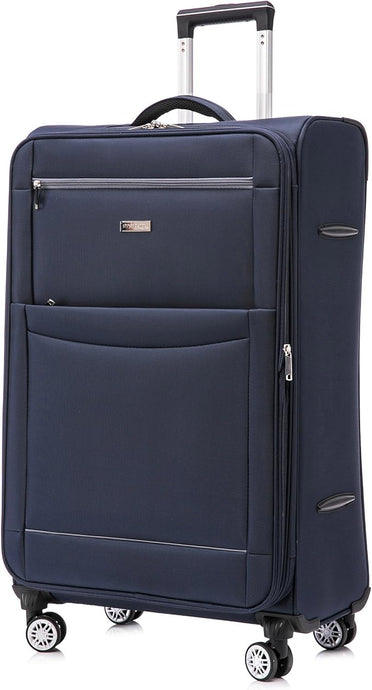 Medium Lightweight Spinner Suitcase DK-08 Navy 2.55KG