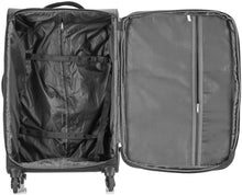 Load image into Gallery viewer, Medium Lightweight Spinner Suitcase DK-08 Black 2.55KG