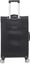 Load image into Gallery viewer, Medium Lightweight Spinner Suitcase DK-08 Black 2.55KG