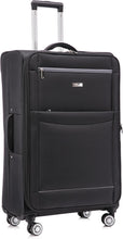 Load image into Gallery viewer, Medium Lightweight Spinner Suitcase DK-08 Black 2.55KG