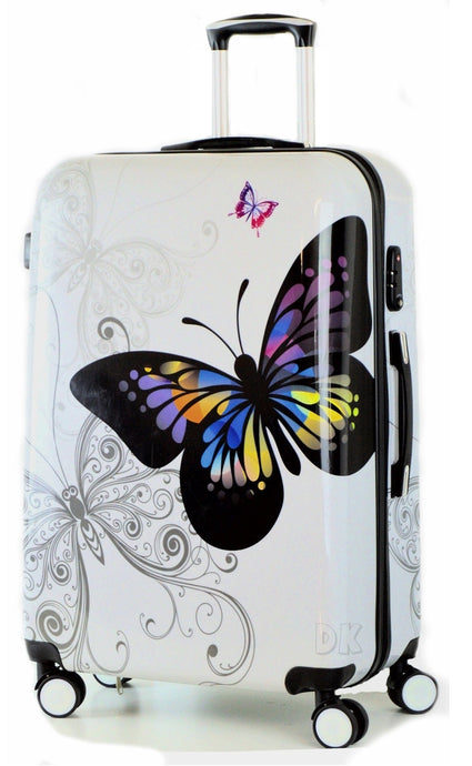 Butterfly Hard Shell Suitcases Trolley Cases