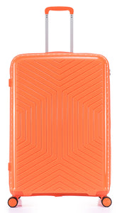 24" Medium Polypropylene Hard Shell Suitcase PP20- Orange