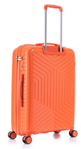 28" Large Polypropylene Hard Shell Suitcase PP20 - Orange