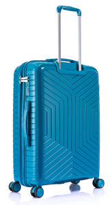 24" Medium Polypropylene Hard Shell Suitcase PP20- Blue