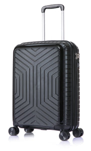 28" Large Polypropylene Hard Shell Suitcase PP20 - Black
